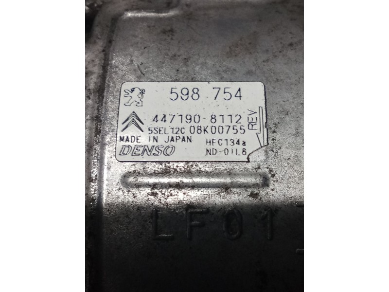 Recambio de compresor aire acondicionado para citroën c4 i (lc_) 1.6 vti 120 referencia OEM IAM 598754 4471908112 06