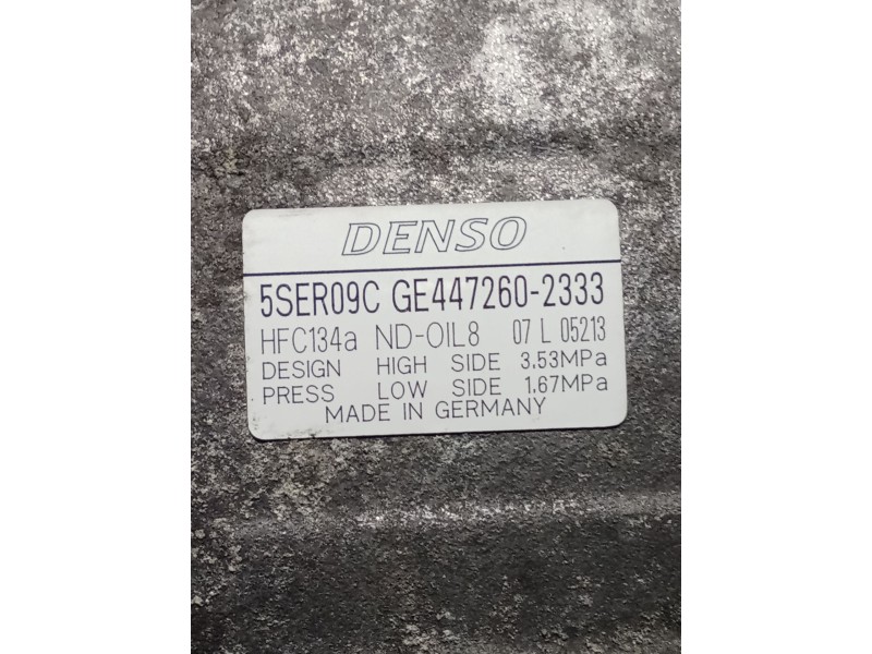 Recambio de compresor aire acondicionado para toyota auris (_e15_) 1.4 d-4d (nde150_) referencia OEM IAM 5SER09C GE4472602333 06