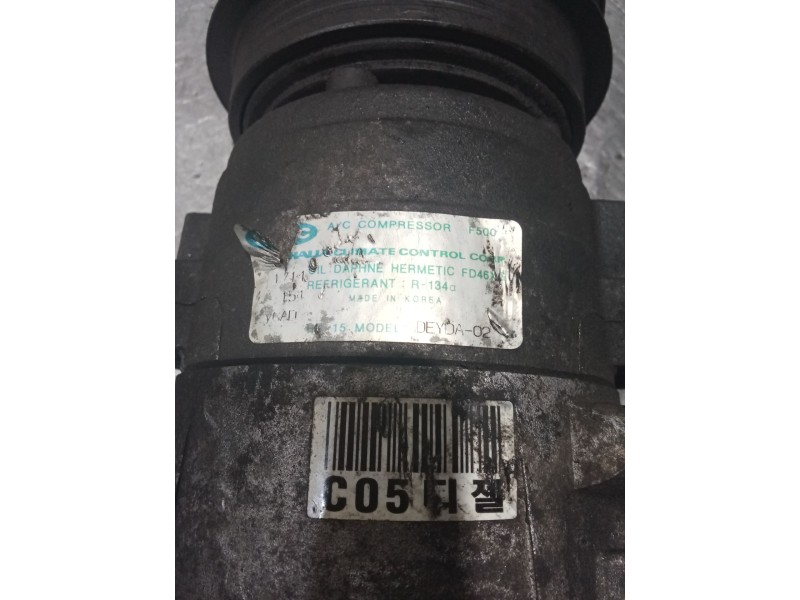 Recambio de compresor aire acondicionado para hyundai matrix (fc) 1.5 crdi referencia OEM IAM   