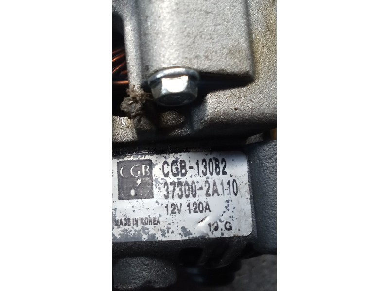 Recambio de alternador para kia cee´d hatchback (ed) 1.6 crdi 115 referencia OEM IAM 373002A110 120A 06