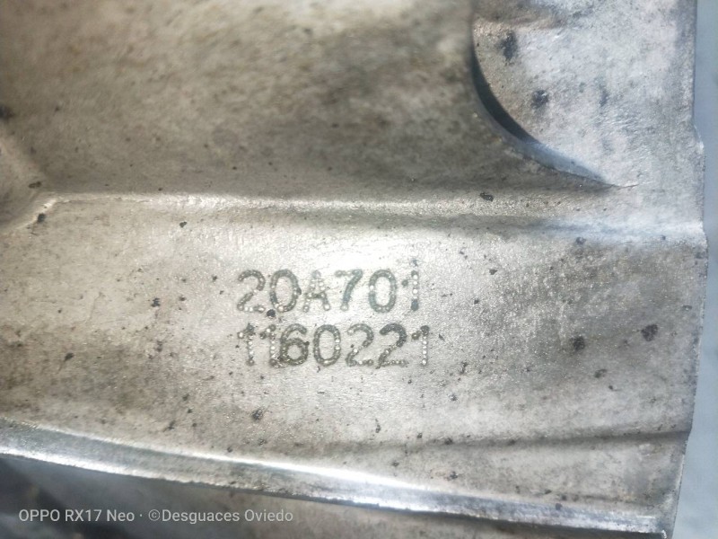 Recambio de caja cambios para peugeot 208 style referencia OEM IAM 20A701 1160221 