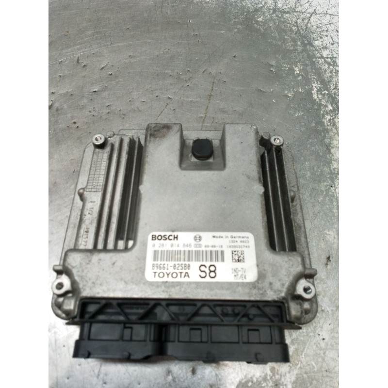 Recambio de centralita motor uce para toyota auris (_e15_) 1.4 d-4d (nde150_) referencia OEM IAM 0281014846 8966102S80 1039S3174