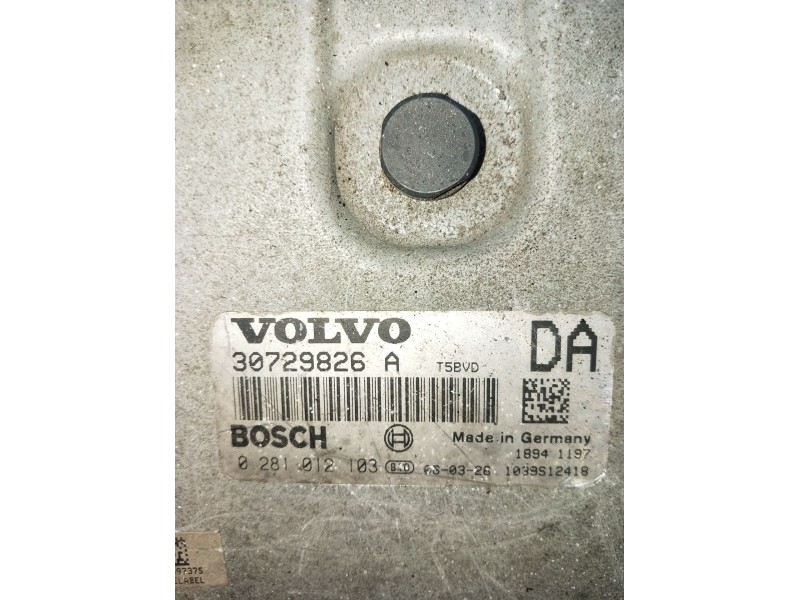 Recambio de centralita motor uce para volvo xc90 i (275) d5 awd referencia OEM IAM 0281012103 30729826A 1039S1241B 2006