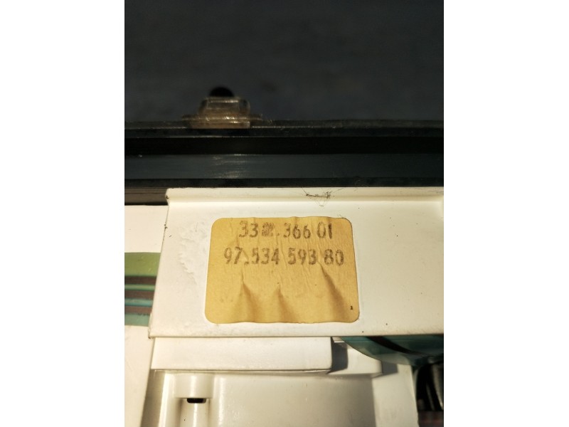 Recambio de cuadro instrumentos para peugeot 309 ii (3c, 3a) 1.4 referencia OEM IAM 9753459380 3336601 1990