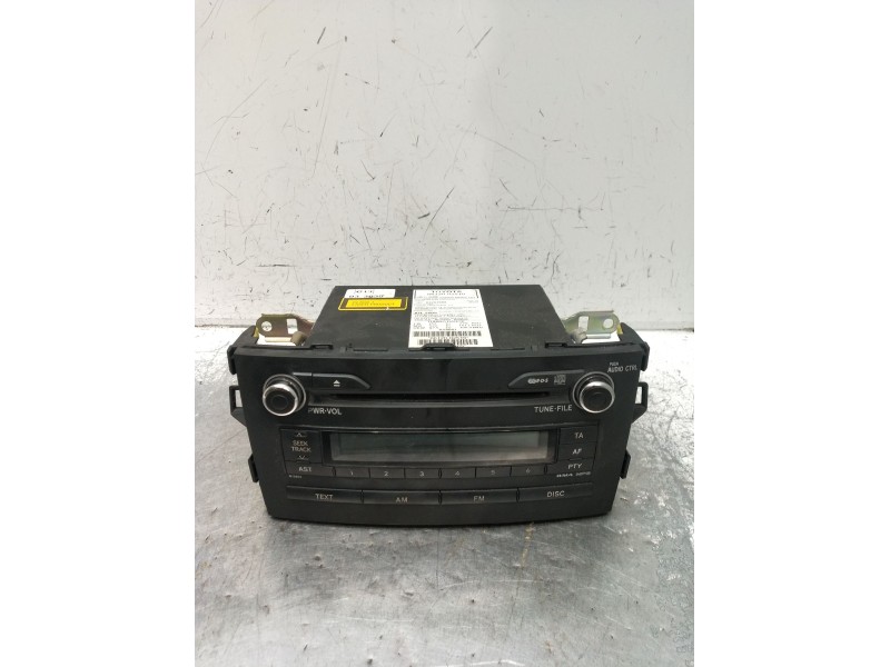 Recambio de sistema audio / radio cd para toyota auris (_e15_) 1.4 d-4d (nde150_) referencia OEM IAM 8612002510 1220008890C101 2