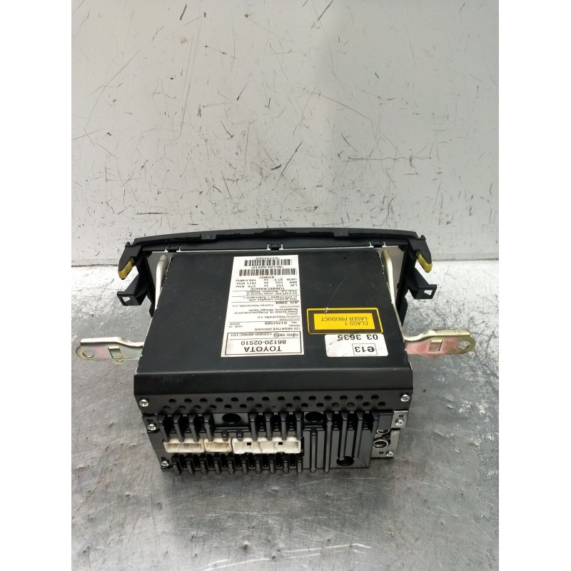 Recambio de sistema audio / radio cd para toyota auris (_e15_) 1.4 d-4d (nde150_) referencia OEM IAM 8612002510 1220008890C101 2