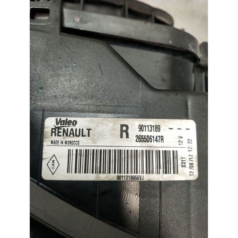 Recambio de piloto trasero derecho para dacia sandero ii (b8_) 1.5 dci referencia OEM IAM 90113189 265506147R VER FOTOS 2012