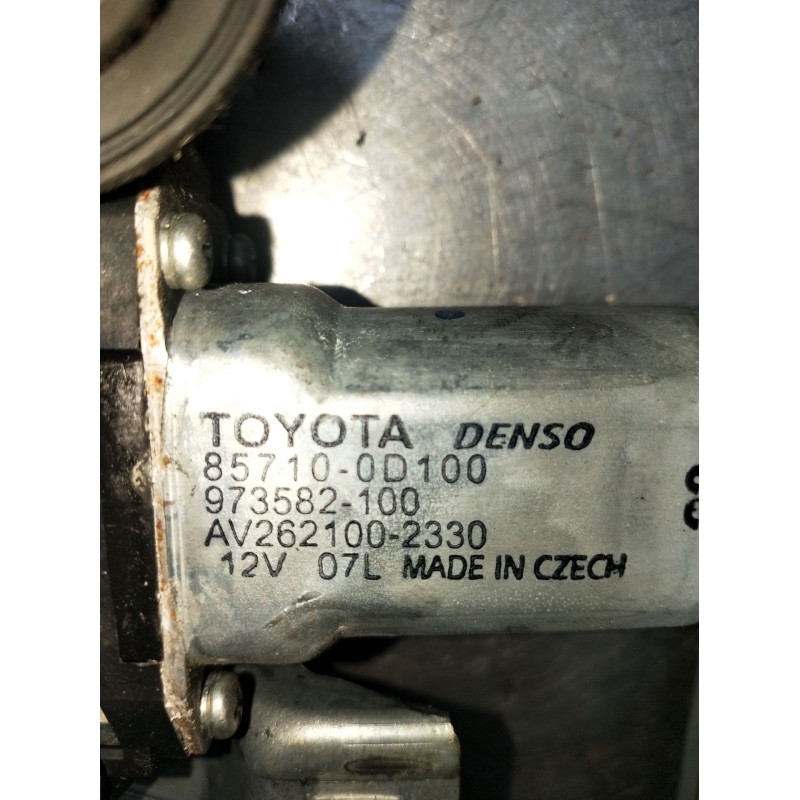 Recambio de elevalunas delantero derecho para toyota auris (_e15_) 1.4 d-4d (nde150_) referencia OEM IAM 857100D100 5P 2006