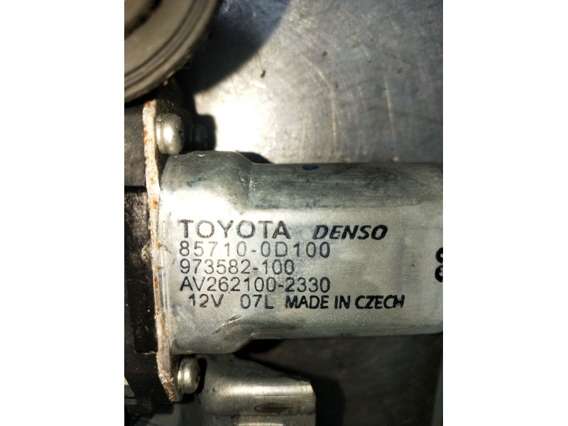 Recambio de elevalunas delantero derecho para toyota auris (_e15_) 1.4 d-4d (nde150_) referencia OEM IAM 857100D100 5P 2006