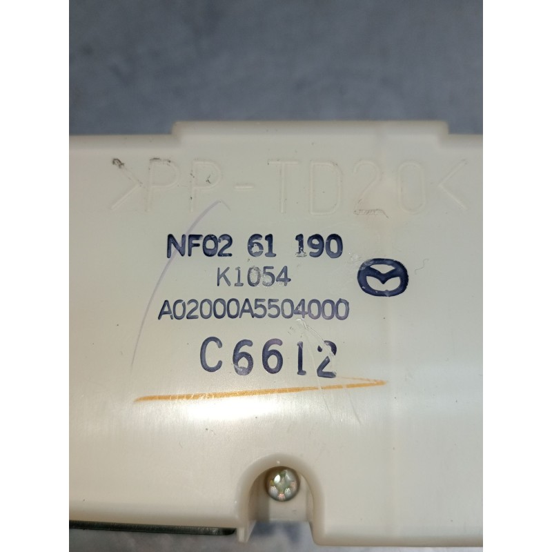 Recambio de mando calefaccion / aire acondicionado para mazda mx-5 (nc) 1.8 roadster coupe active+ (93kw) referencia OEM IAM NF0