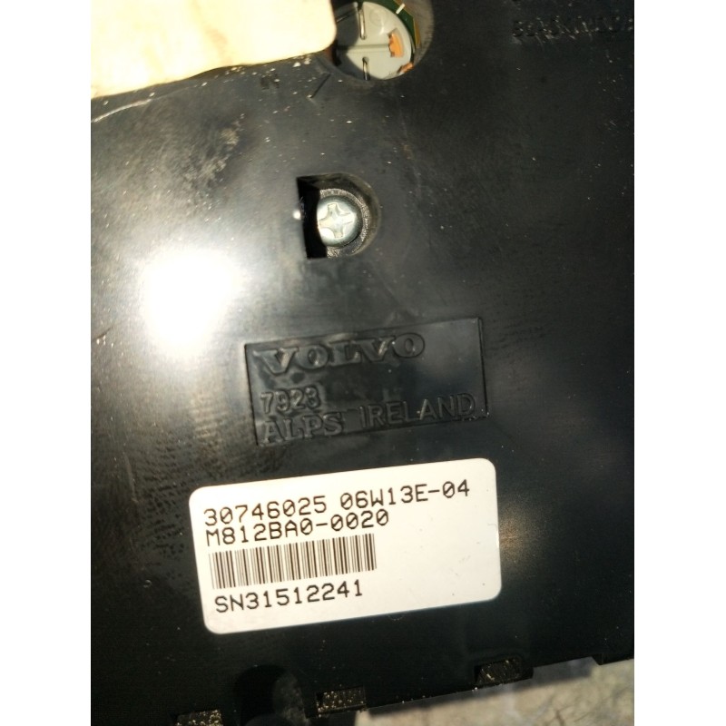 Recambio de mando calefaccion / aire acondicionado para volvo xc90 i (275) d5 awd referencia OEM IAM 3074602506W13E04 M812BA0002