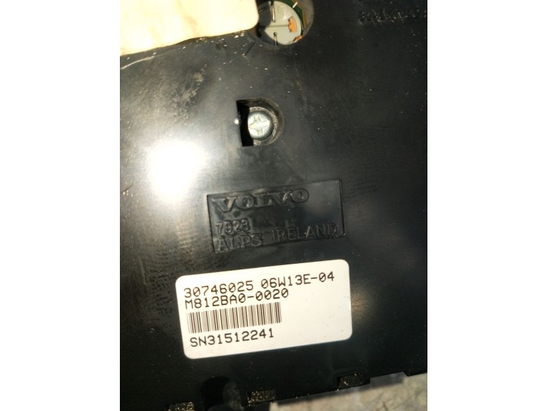 Recambio de mando calefaccion / aire acondicionado para volvo xc90 i (275) d5 awd referencia OEM IAM 3074602506W13E04 M812BA0002