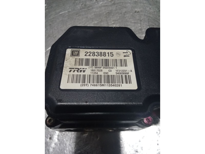Recambio de abs para opel insignia a (g09) 2.0 cdti (68) referencia OEM IAM   