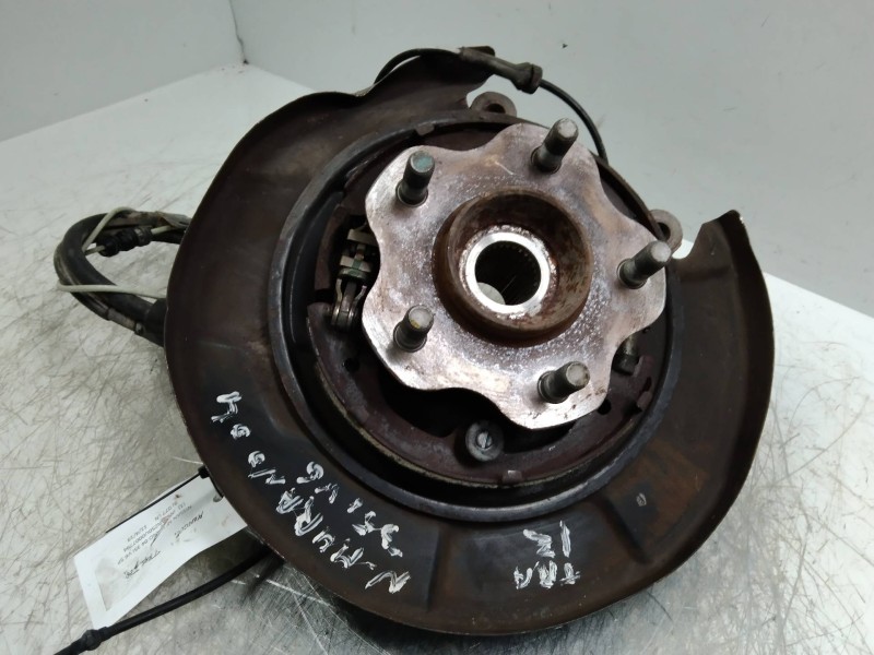 Recambio de mangueta trasera izquierda para nissan murano (z50) 3.5 v6 cat referencia OEM IAM   