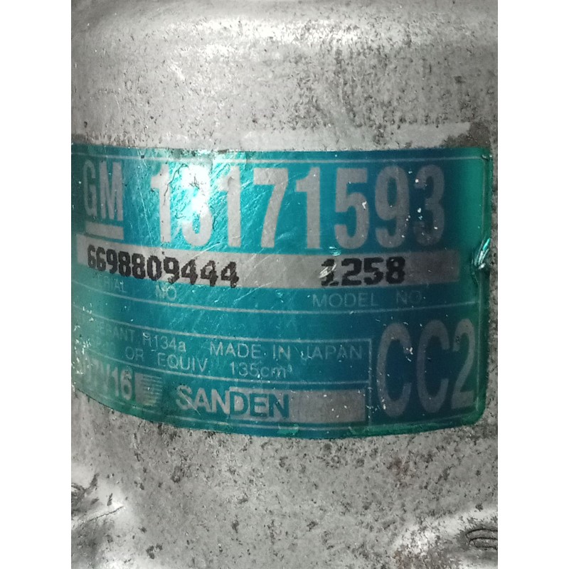 Recambio de compresor aire acondicionado para fiat croma (194_) 1.9 d multijet (194axb1b) referencia OEM IAM   