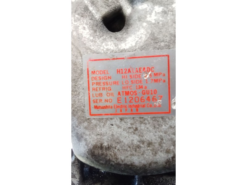 Recambio de compresor aire acondicionado para mazda 5 (cr) 2.0 cd (cr19) referencia OEM IAM H12A1AE4DC  05