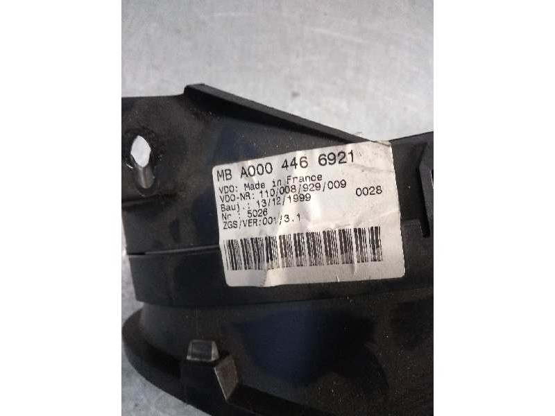 Recambio de cuadro instrumentos para mercedes sprinter 02.00  caja cerrada 311 cdi (903.661-662) referencia OEM IAM A0004466921 