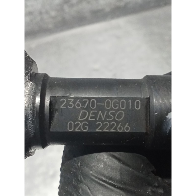 Recambio de inyector para toyota avensis sedán (_t25_) 2.0 d-4d (cdt250_) referencia OEM IAM 236700G010 02G22266 DENSO