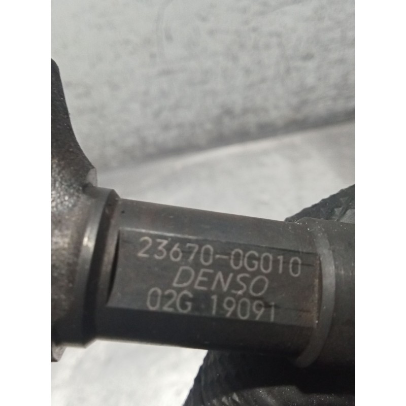 Recambio de inyector para toyota avensis sedán (_t25_) 2.0 d-4d (cdt250_) referencia OEM IAM 236700G010 02G19091 DENSO