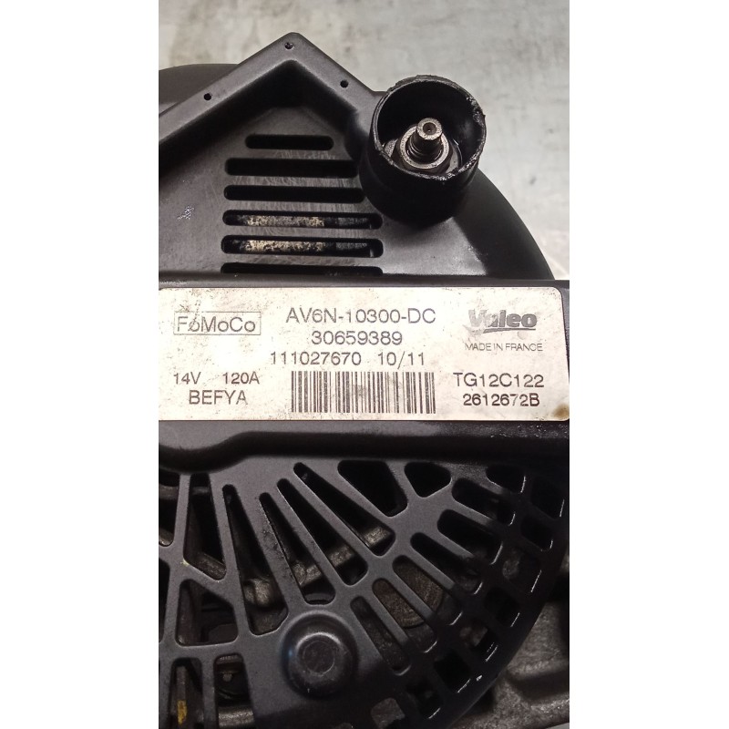 Recambio de alternador para ford fiesta vi van 1.4 tdci referencia OEM IAM AV6N10300DC 120A 08