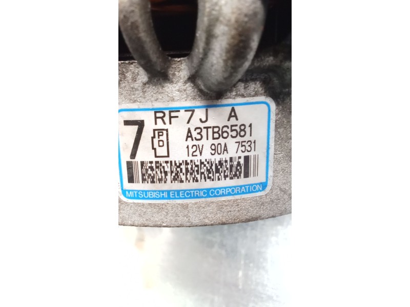 Recambio de alternador para mazda 5 (cr) 2.0 cd (cr19) referencia OEM IAM A3TB6581 90A 05