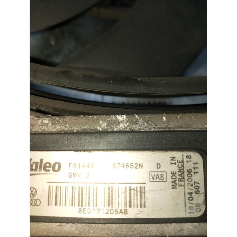 Recambio de electroventilador para audi a4 b7 avant (8ed) 1.8 t quattro referencia OEM IAM 8E121205AB 874652N 2005