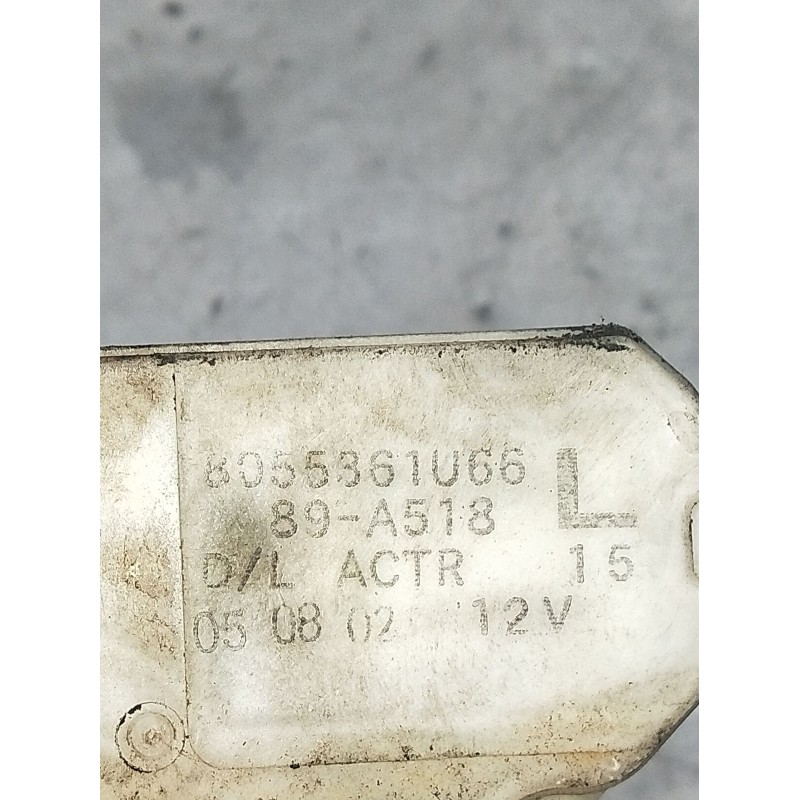 Recambio de motor cierre centralizado delantero izquierdo para nissan almera ii hatchback (n16) 1.5 dci referencia OEM IAM 80553