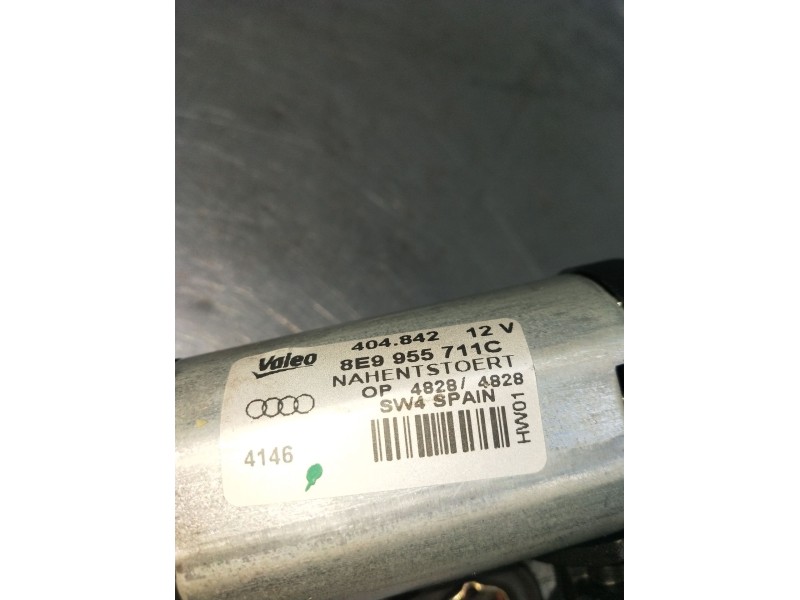 Recambio de motor limpia trasero para audi a4 b7 avant (8ed) 1.8 t quattro referencia OEM IAM 8E9955711C 404842 2005