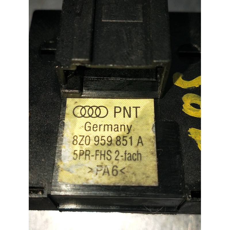 Recambio de mando elevalunas delantero izquierdo para audi a4 b6 (8e2) 1.8 t referencia OEM IAM 8Z0959851A 4P 2001