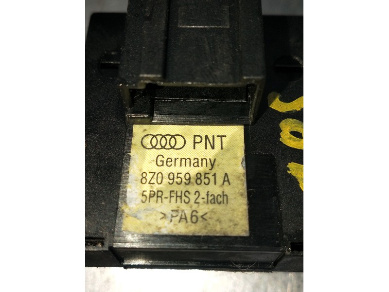 Recambio de mando elevalunas delantero izquierdo para audi a4 b6 (8e2) 1.8 t referencia OEM IAM 8Z0959851A 4P 2001