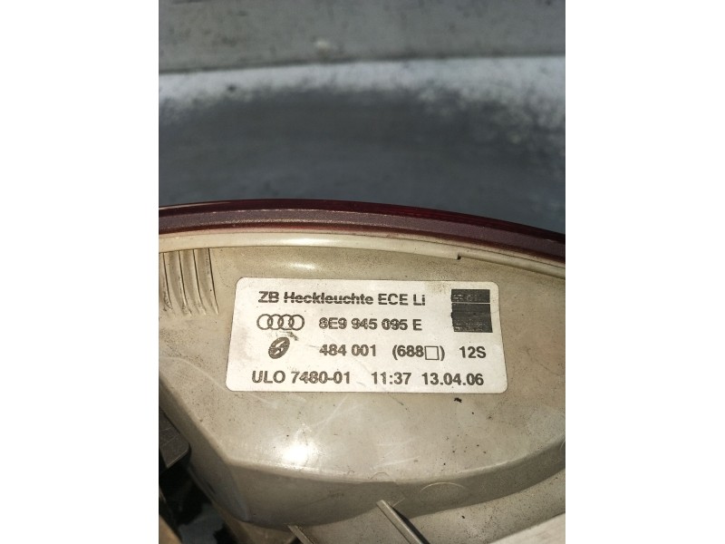 Recambio de piloto trasero izquierdo para audi a4 b7 avant (8ed) 1.8 t quattro referencia OEM IAM 8E9945095E 484001688 2005