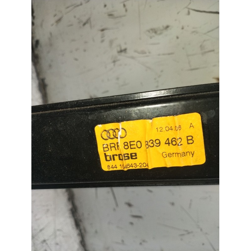 Recambio de elevalunas trasero derecho para audi a4 b7 avant (8ed) 1.8 t quattro referencia OEM IAM BRP8E0839462B 5P 2005