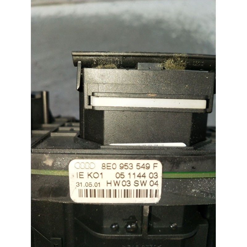 Recambio de mando luces para audi a4 b6 (8e2) 1.8 t referencia OEM IAM 8E0953549F IEK0105114403 HW03SW04 2001