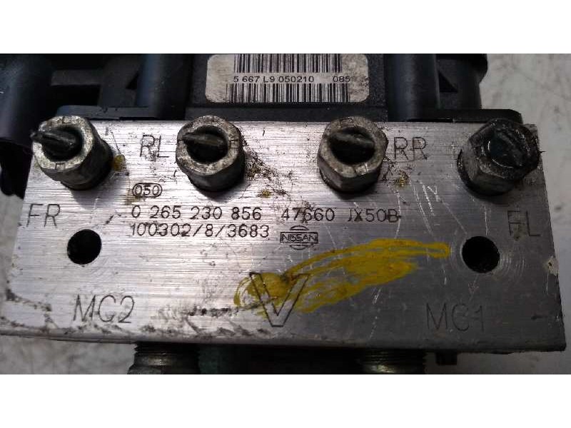 Recambio de abs para nissan nv 200 (m20) referencia OEM IAM 0265230856 0265951301 47660JX50B