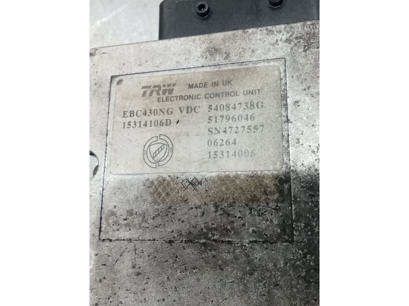 Recambio de abs para alfa romeo 159 sportwagon (939_) 2.4 jtdm (939bxd1b, 939bxd12) referencia OEM IAM   