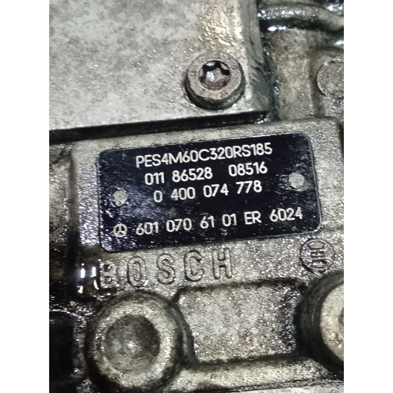 Recambio de bomba inyeccion para mercedes-benz vito autobús (w638) 110 td 2.3 (638.174) referencia OEM IAM 0400074778 6010706101