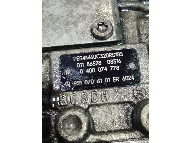 Recambio de bomba inyeccion para mercedes-benz vito autobús (w638) 110 td 2.3 (638.174) referencia OEM IAM 0400074778 6010706101