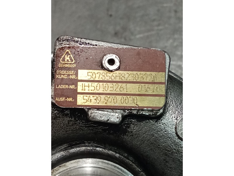 Recambio de turbocompresor para renault grand scénic ii (jm0/1_) 1.5 dci (jm1e) referencia OEM IAM 507856H82303720 H82303720 