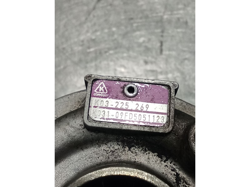 Recambio de turbocompresor para citroën xsara (n1) 2.0 hdi 90 referencia OEM IAM K03225269  01
