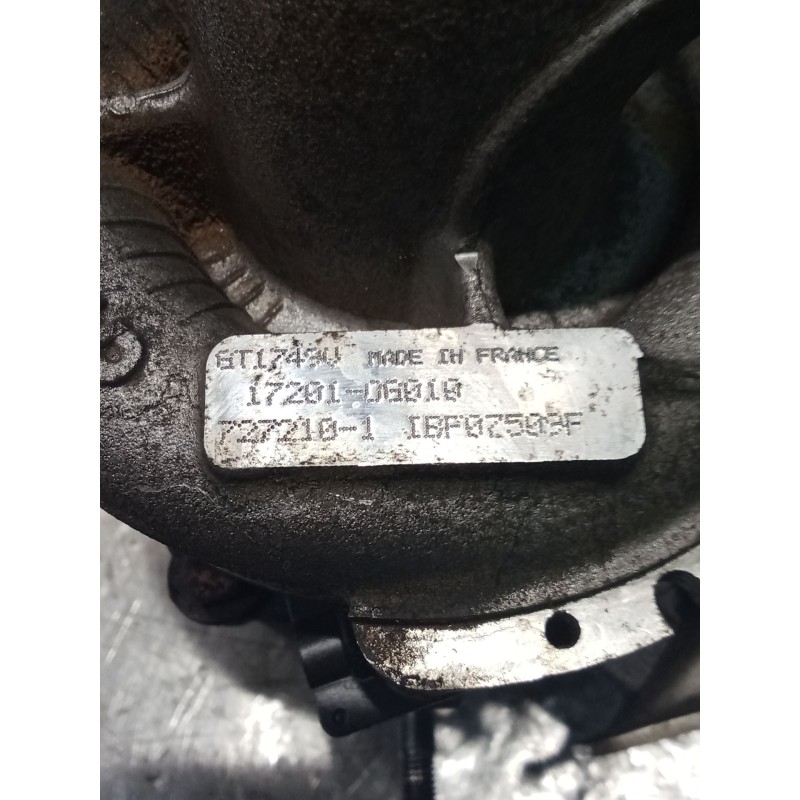 Recambio de turbocompresor para toyota avensis sedán (_t25_) 2.0 d-4d (cdt250_) referencia OEM IAM 1720106010 7272101 