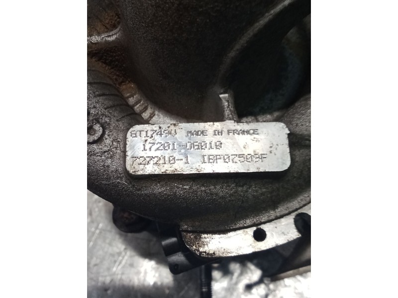 Recambio de turbocompresor para toyota avensis sedán (_t25_) 2.0 d-4d (cdt250_) referencia OEM IAM 1720106010 7272101 