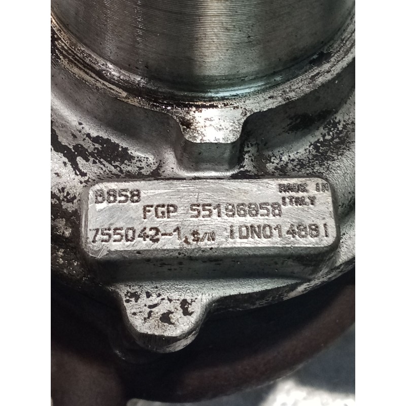 Recambio de turbocompresor para fiat croma (194_) 1.9 d multijet (194axb1b) referencia OEM IAM   