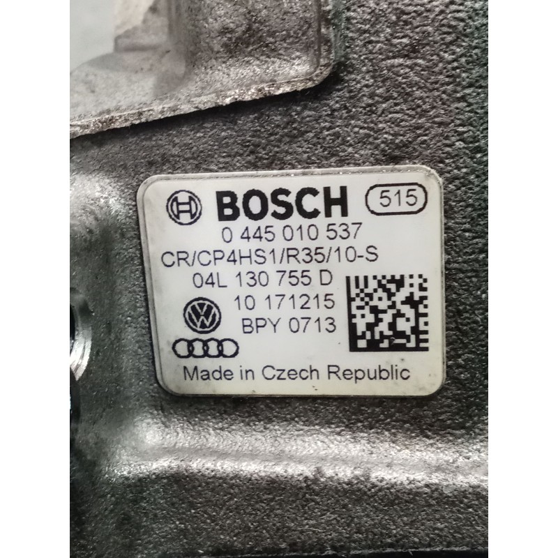 Recambio de bomba inyeccion para volkswagen caddy iv furgoneta/monovolumen (saa, sah) 2.0 tdi referencia OEM IAM 0445010537 04L1