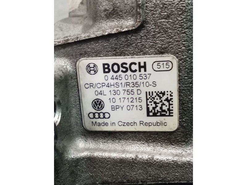 Recambio de bomba inyeccion para volkswagen caddy iv furgoneta/monovolumen (saa, sah) 2.0 tdi referencia OEM IAM 0445010537 04L1