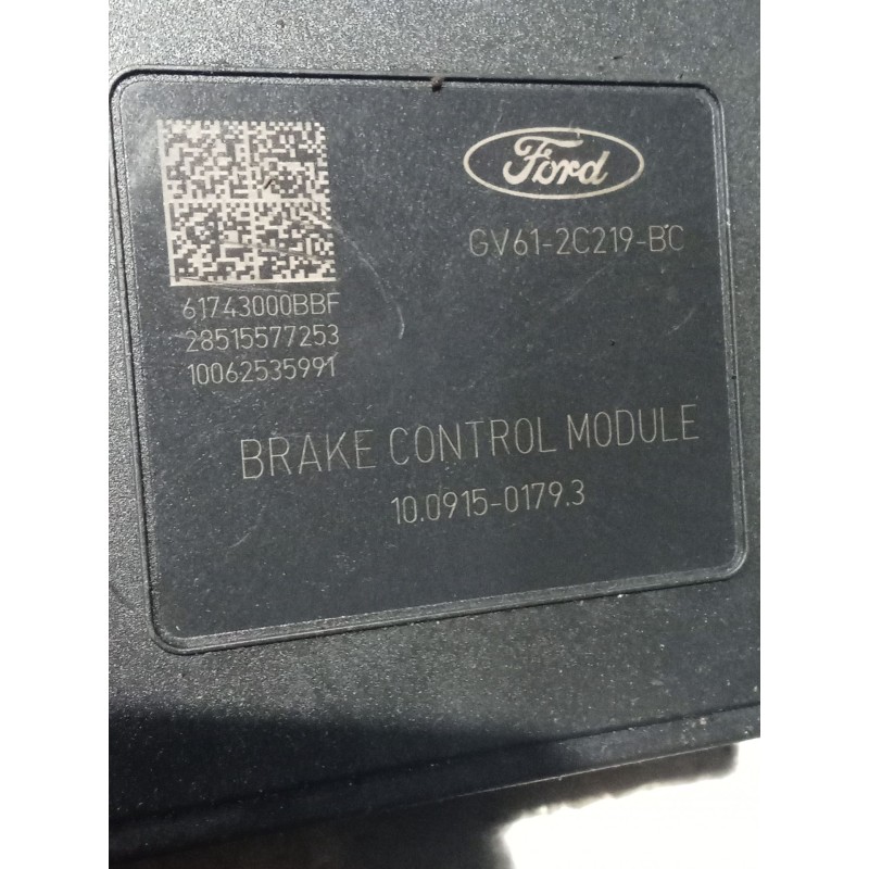 Recambio de abs para ford transit connect v408 furgoneta/monovolumen 1.5 tdci referencia OEM IAM 10091501793 GV612C405AF 1002200