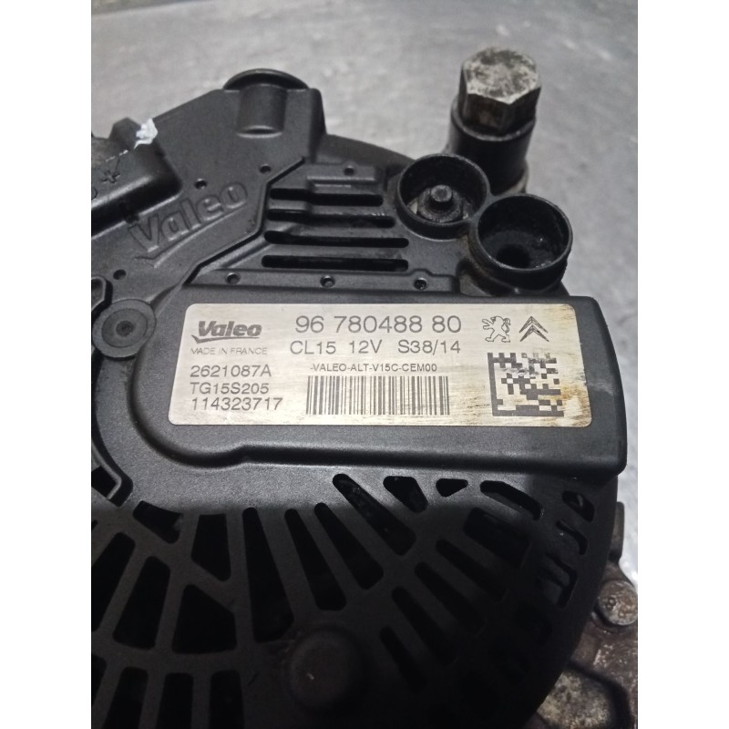 Recambio de alternador para fiat scudo autobús (270_, 272_) 1.6 d multijet referencia OEM IAM 9678048880 2621087A TG15S205 07