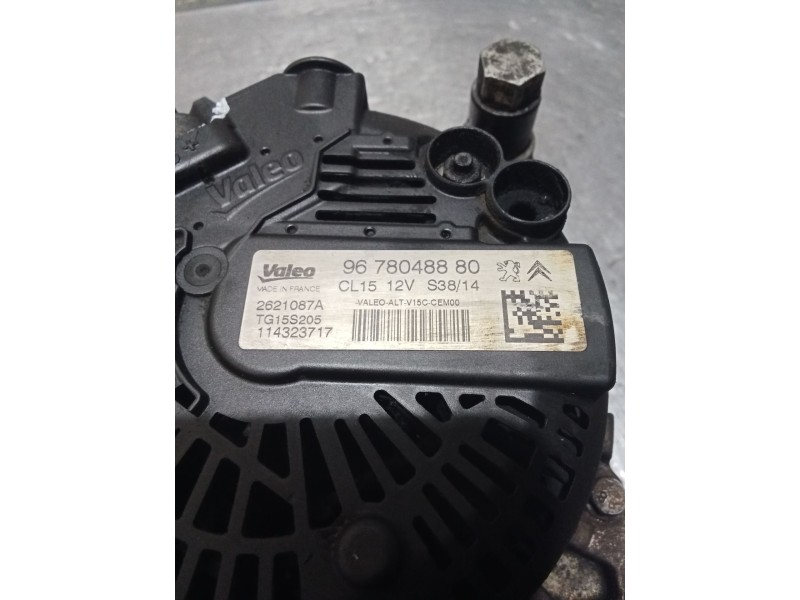 Recambio de alternador para fiat scudo autobús (270_, 272_) 1.6 d multijet referencia OEM IAM 9678048880 2621087A TG15S205 07