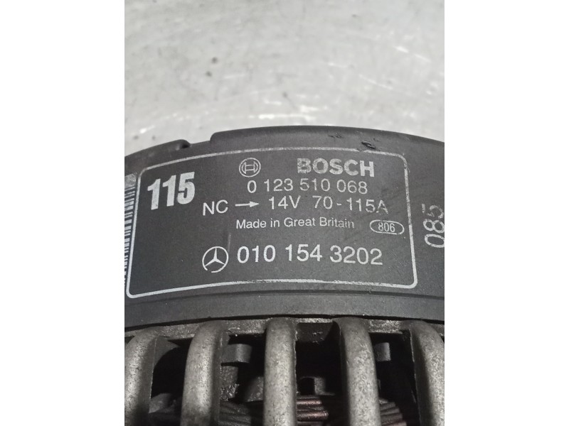 Recambio de alternador para mercedes-benz clk (c208) clk 320 (208.365) referencia OEM IAM 0101543202 0123510068 97