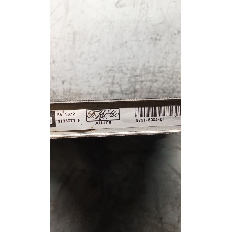 Recambio de radiador agua para ford fiesta vi van 1.4 tdci referencia OEM IAM 8V518005DF AUJ7B 08