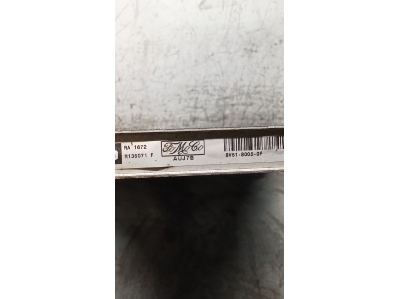 Recambio de radiador agua para ford fiesta vi van 1.4 tdci referencia OEM IAM 8V518005DF AUJ7B 08